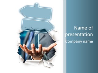 Unternehmen Durchbrechen Rezept PowerPoint Template