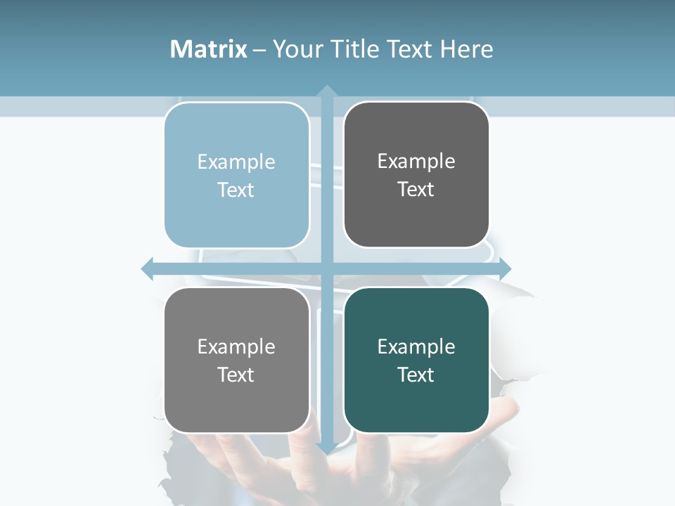 Unternehmen Durchbrechen Rezept PowerPoint Template