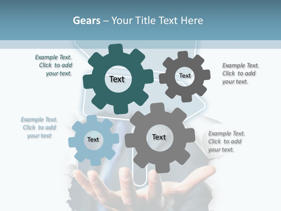 Unternehmen Durchbrechen Rezept PowerPoint Template