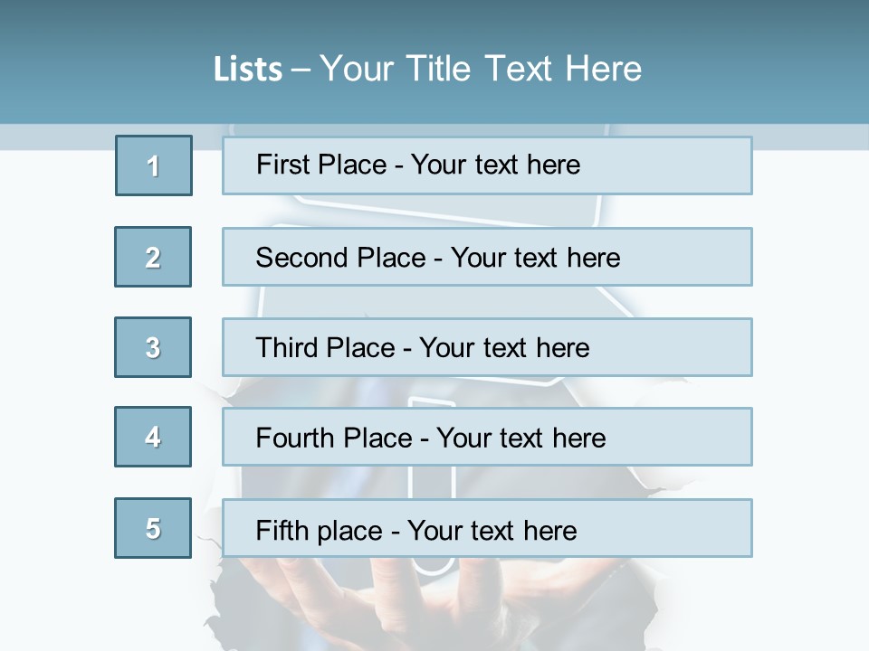 Unternehmen Durchbrechen Rezept PowerPoint Template