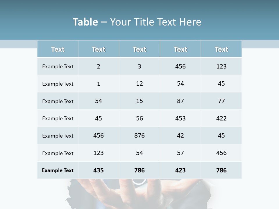 Unternehmen Durchbrechen Rezept PowerPoint Template