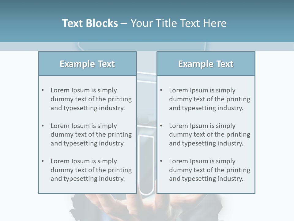 Unternehmen Durchbrechen Rezept PowerPoint Template