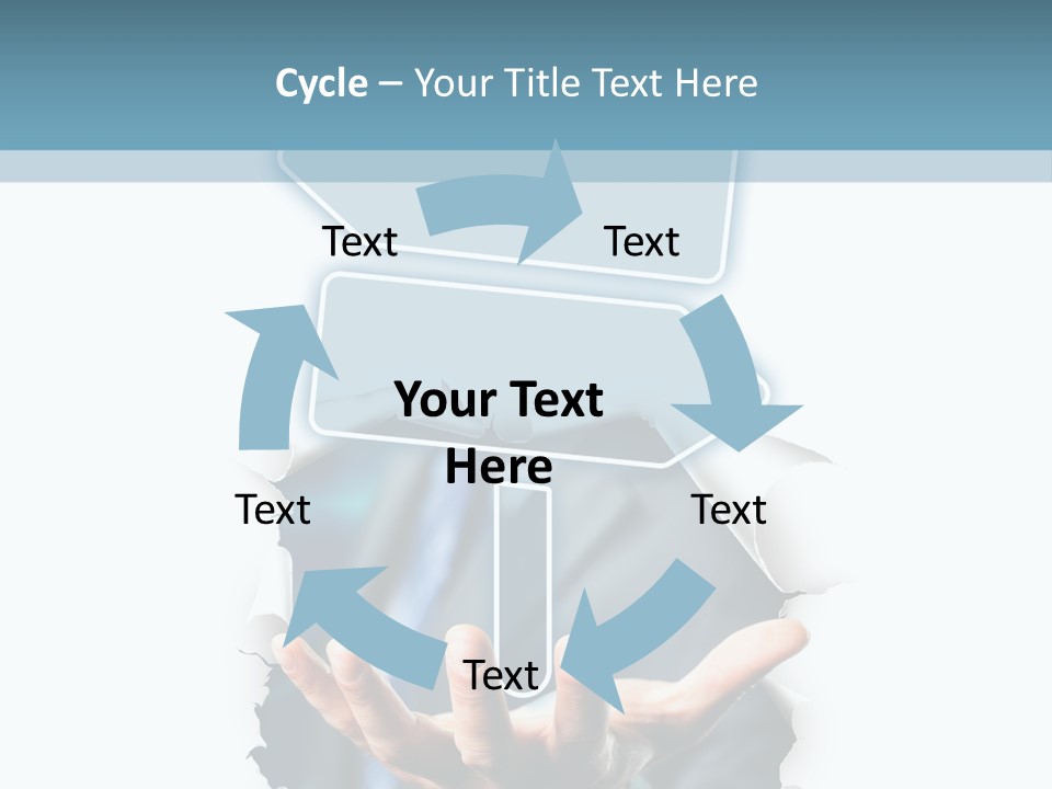Unternehmen Durchbrechen Rezept PowerPoint Template