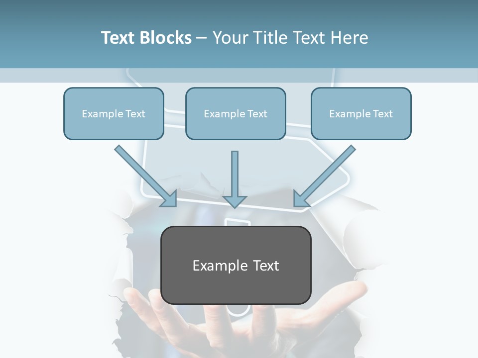 Unternehmen Durchbrechen Rezept PowerPoint Template