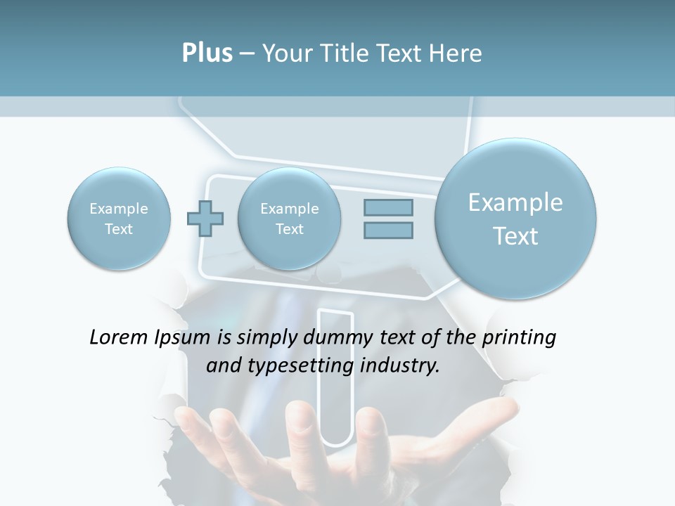 Unternehmen Durchbrechen Rezept PowerPoint Template