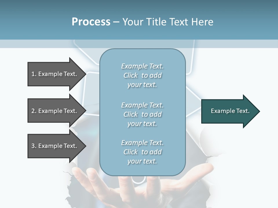 Unternehmen Durchbrechen Rezept PowerPoint Template