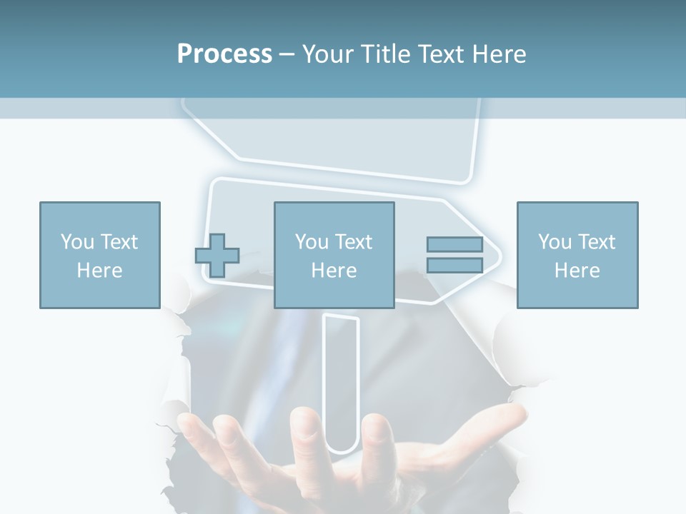 Unternehmen Durchbrechen Rezept PowerPoint Template