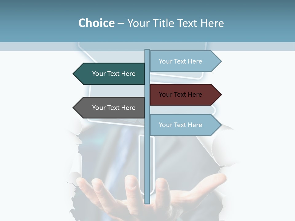 Unternehmen Durchbrechen Rezept PowerPoint Template