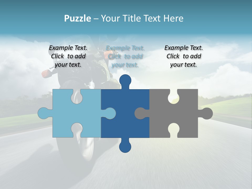 Gef Motorrad Allrounder PowerPoint Template