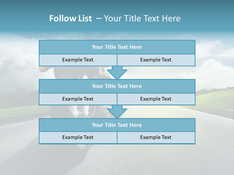 Gef Motorrad Allrounder PowerPoint Template