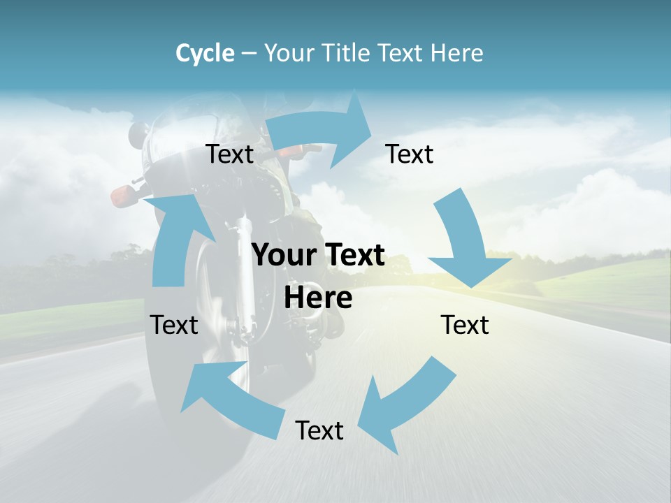 Gef Motorrad Allrounder PowerPoint Template