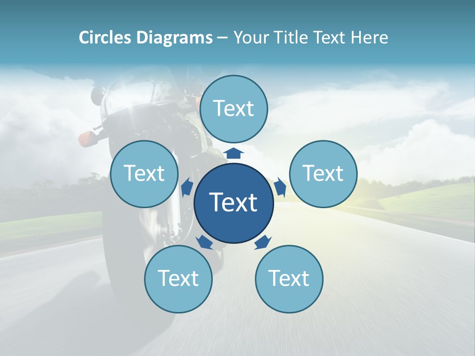 Gef Motorrad Allrounder PowerPoint Template