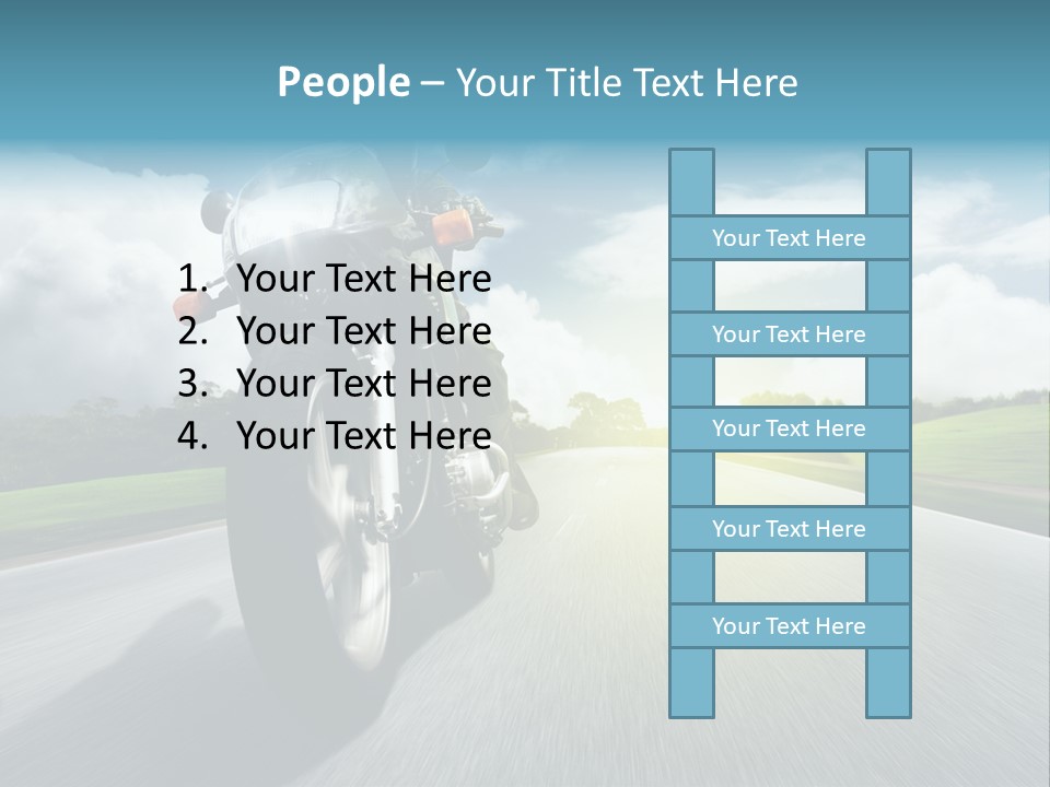 Gef Motorrad Allrounder PowerPoint Template