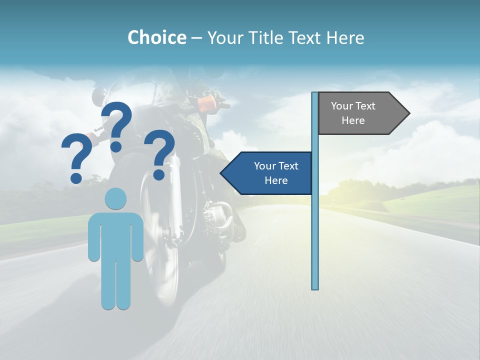 Gef Motorrad Allrounder PowerPoint Template