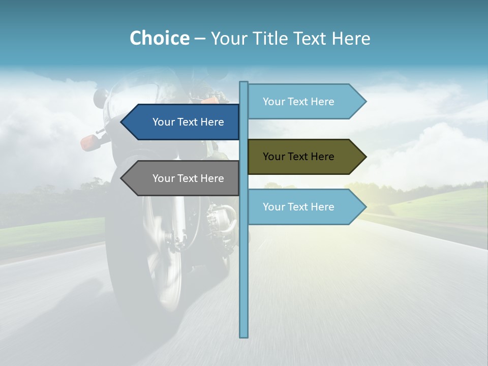 Gef Motorrad Allrounder PowerPoint Template