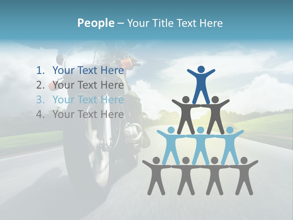 Gef Motorrad Allrounder PowerPoint Template