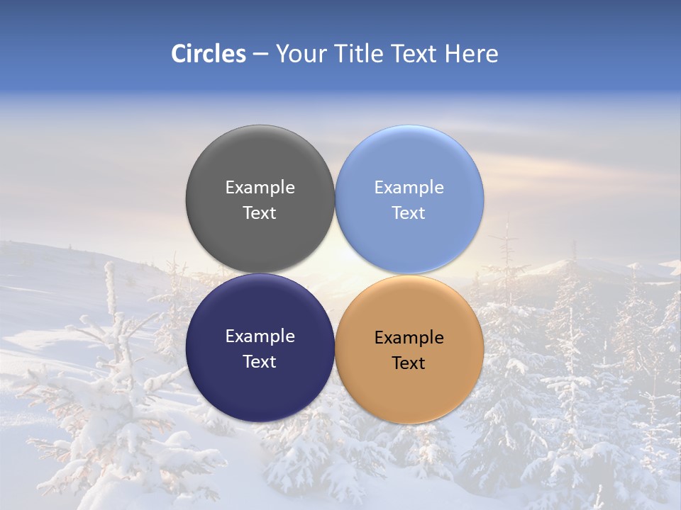 Idyllic Dawn Climate PowerPoint Template