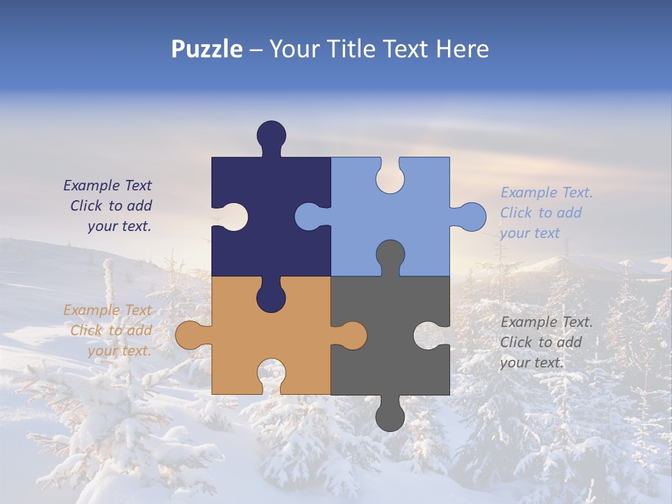 Idyllic Dawn Climate PowerPoint Template