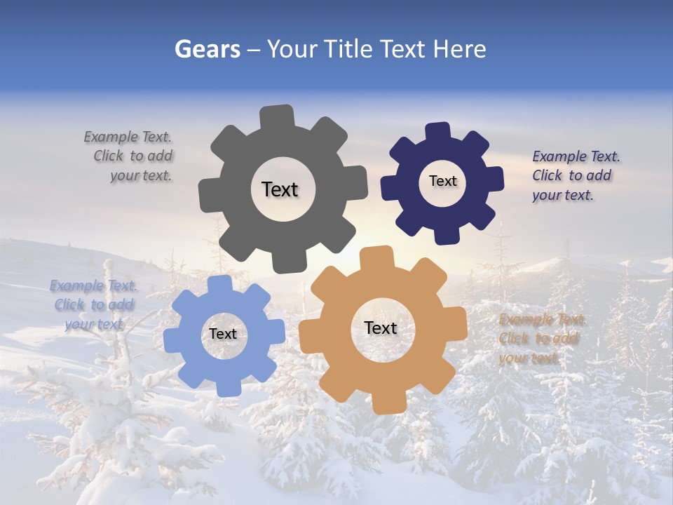 Idyllic Dawn Climate PowerPoint Template