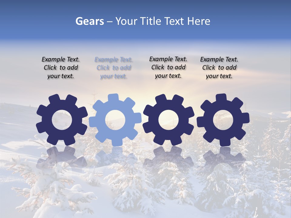 Idyllic Dawn Climate PowerPoint Template