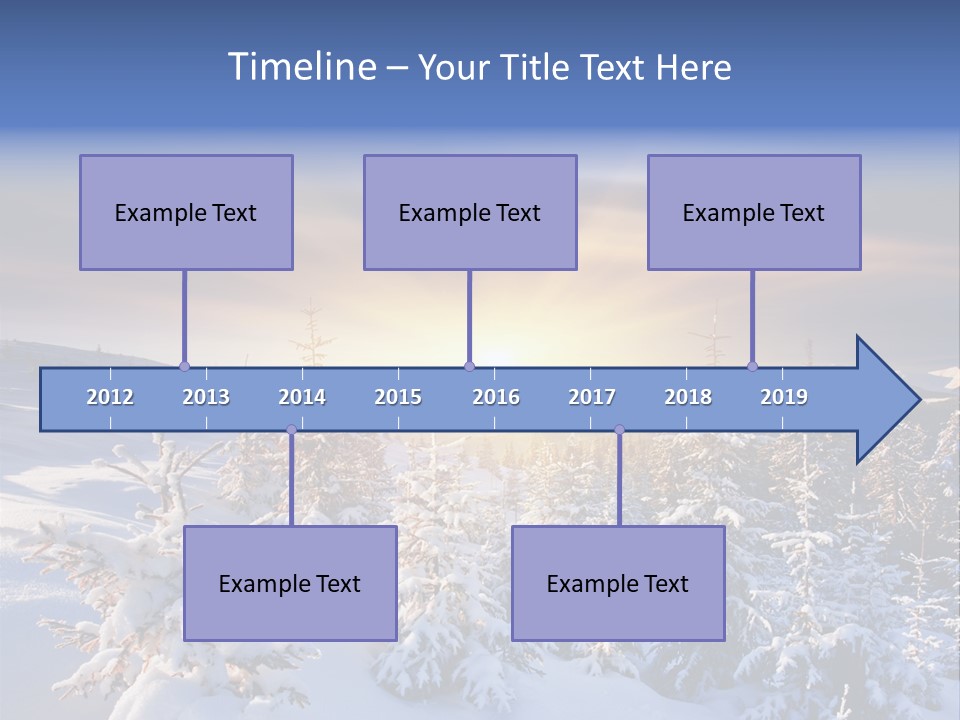 Idyllic Dawn Climate PowerPoint Template