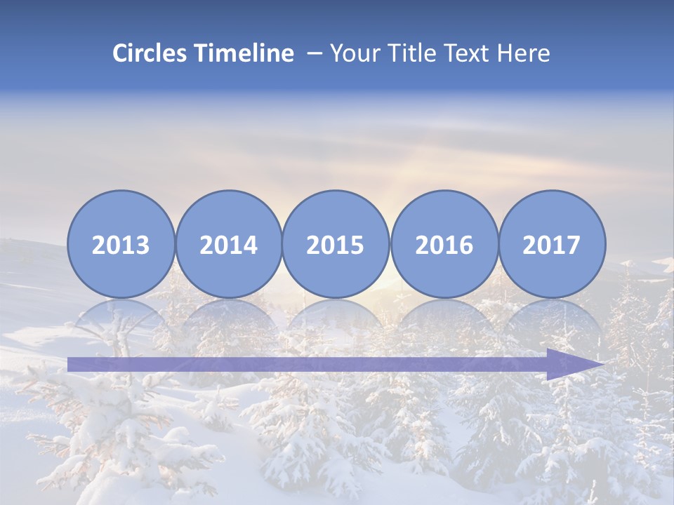 Idyllic Dawn Climate PowerPoint Template