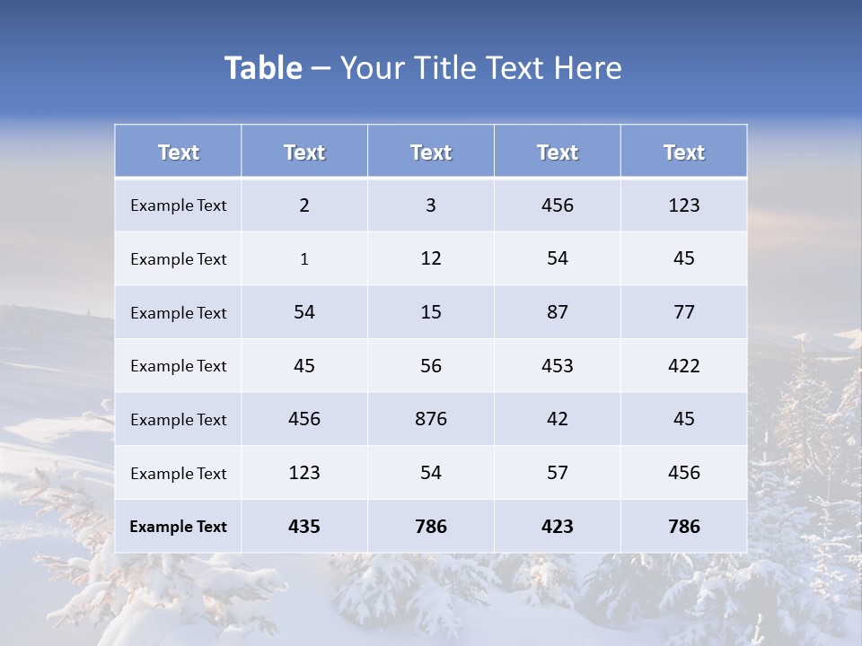 Idyllic Dawn Climate PowerPoint Template