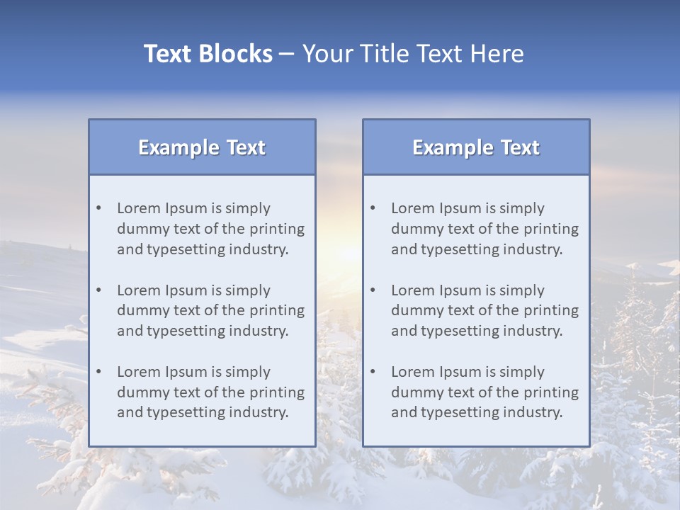 Idyllic Dawn Climate PowerPoint Template