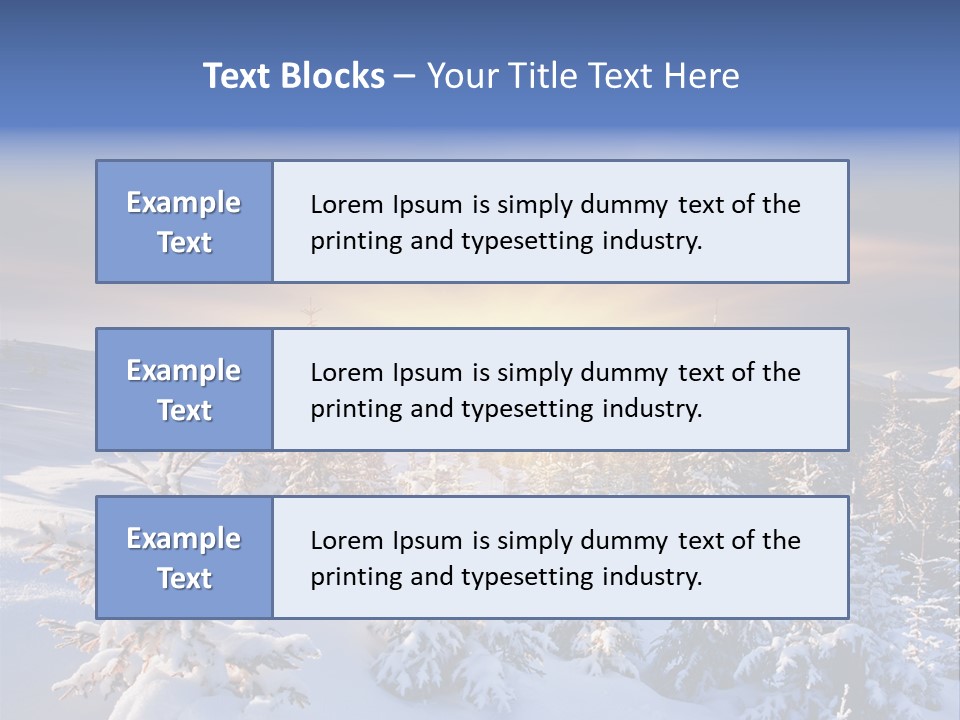 Idyllic Dawn Climate PowerPoint Template