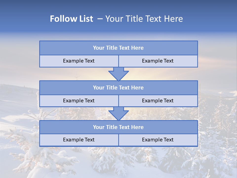 Idyllic Dawn Climate PowerPoint Template