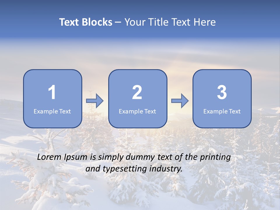 Idyllic Dawn Climate PowerPoint Template