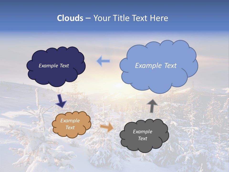 Idyllic Dawn Climate PowerPoint Template