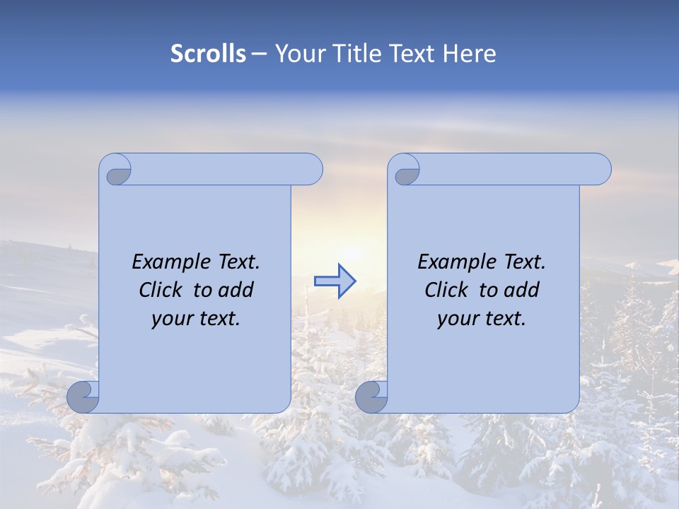 Idyllic Dawn Climate PowerPoint Template