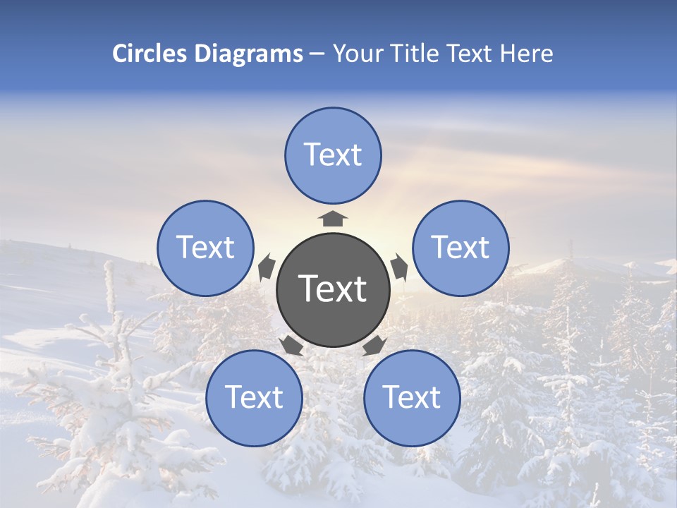 Idyllic Dawn Climate PowerPoint Template