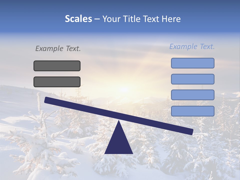 Idyllic Dawn Climate PowerPoint Template