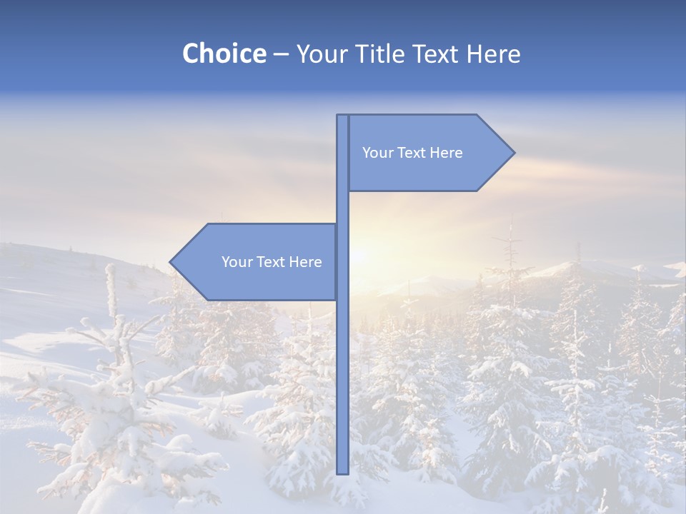 Idyllic Dawn Climate PowerPoint Template