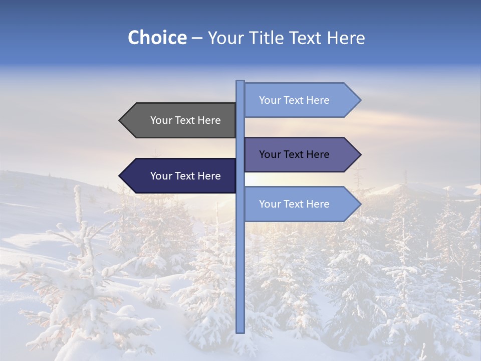 Idyllic Dawn Climate PowerPoint Template