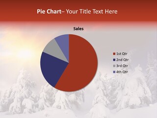 Travel Sunrise Tree PowerPoint Template