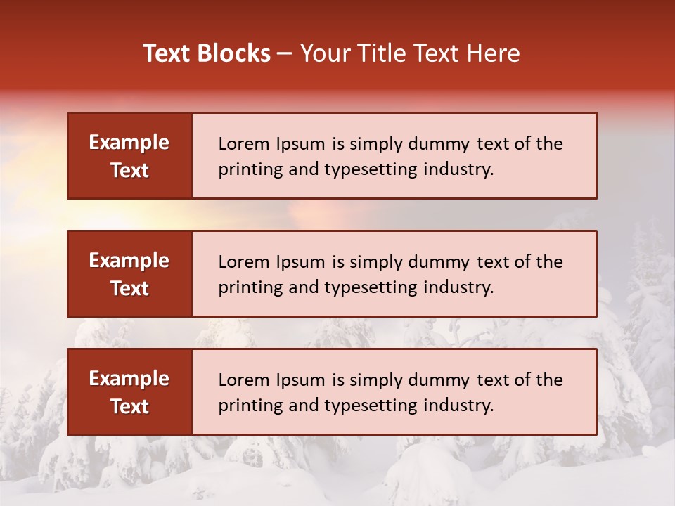 Travel Sunrise Tree PowerPoint Template