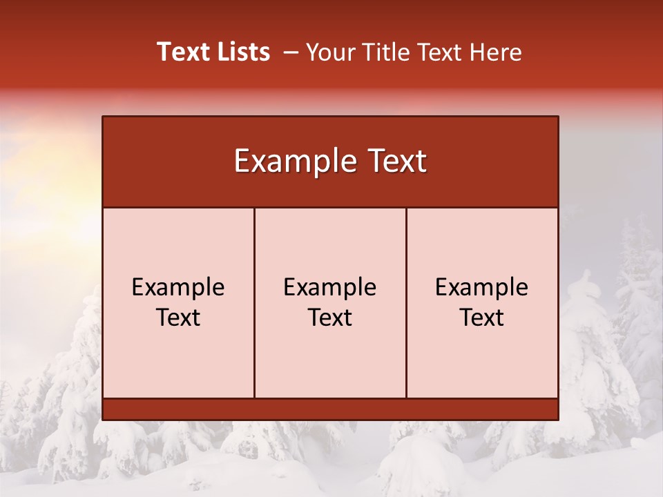 Travel Sunrise Tree PowerPoint Template