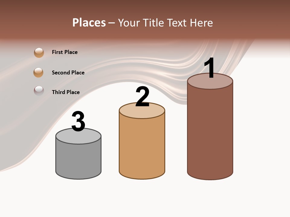 Choco Chocolate Swirl PowerPoint Template