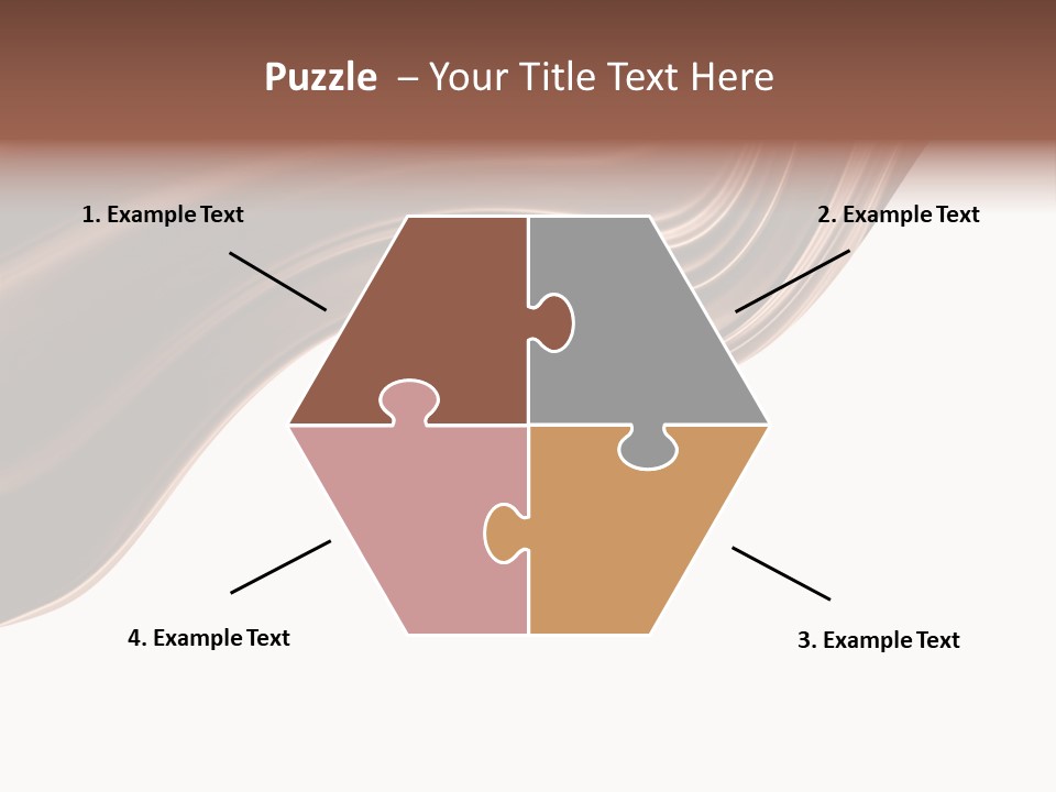 Choco Chocolate Swirl PowerPoint Template