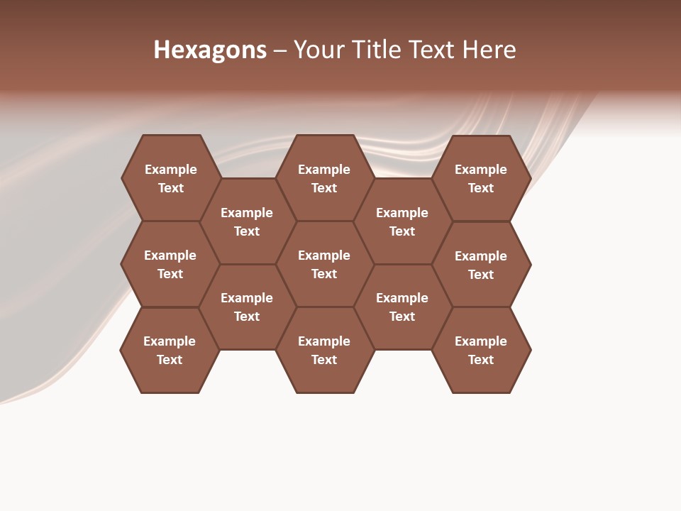 Choco Chocolate Swirl PowerPoint Template