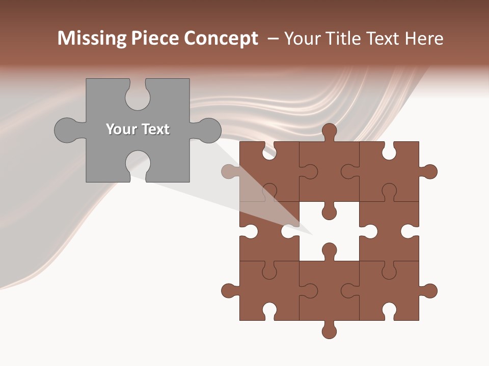 Choco Chocolate Swirl PowerPoint Template