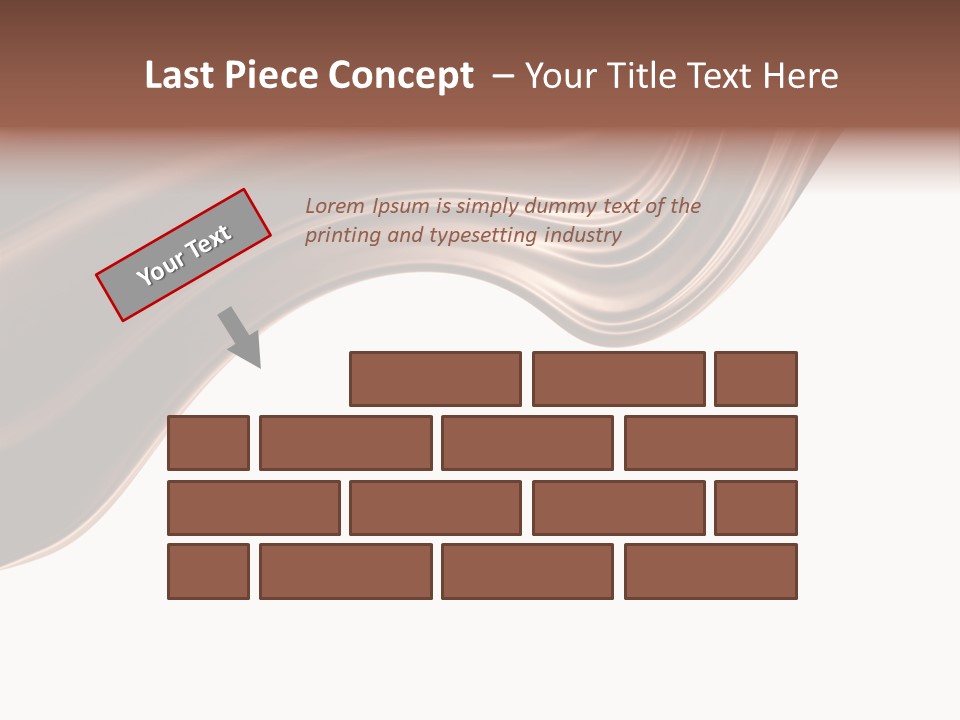 Choco Chocolate Swirl PowerPoint Template