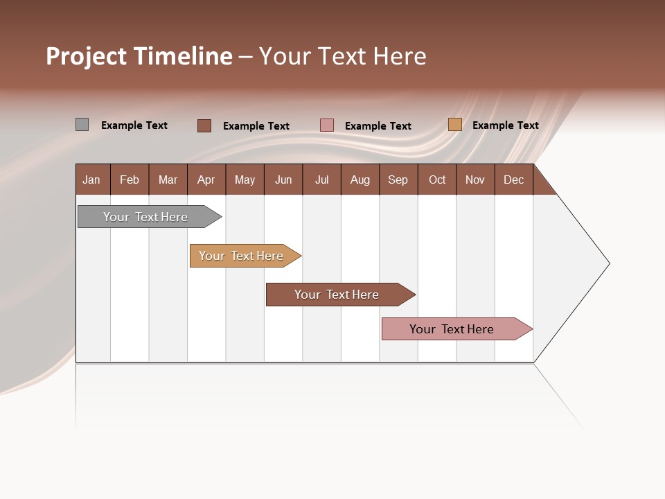 Choco Chocolate Swirl PowerPoint Template