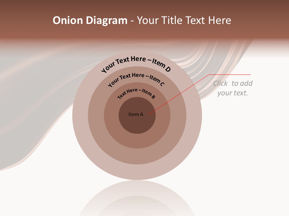 Choco Chocolate Swirl PowerPoint Template