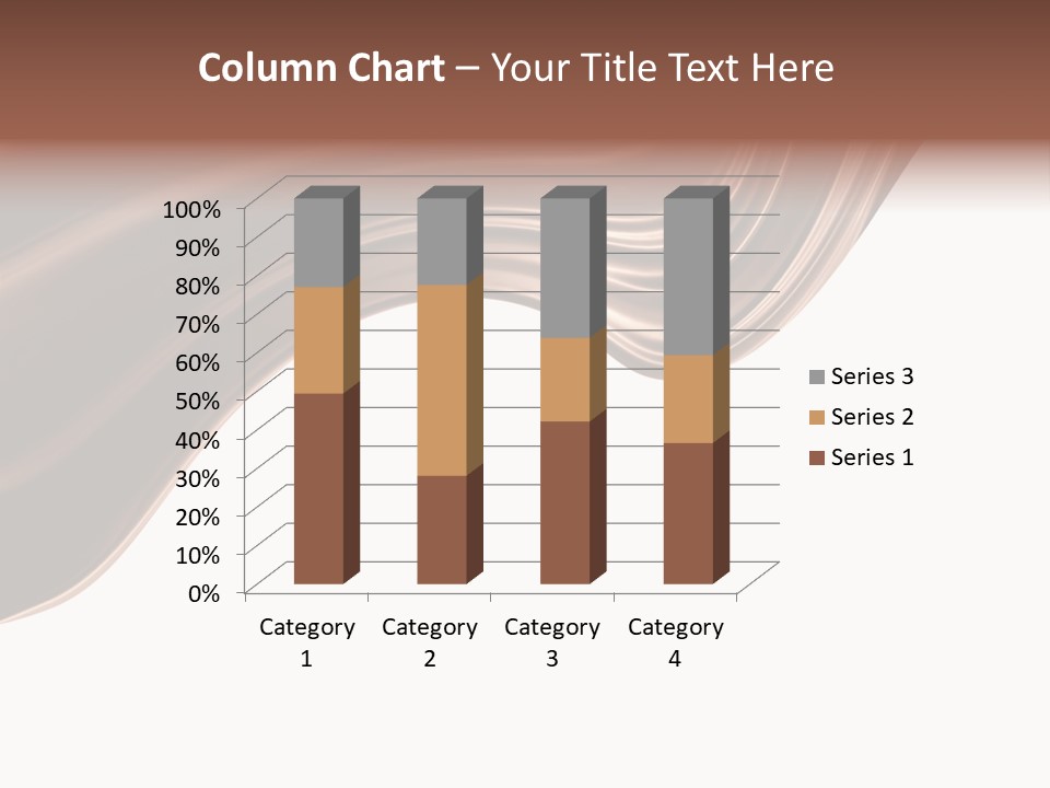 Choco Chocolate Swirl PowerPoint Template