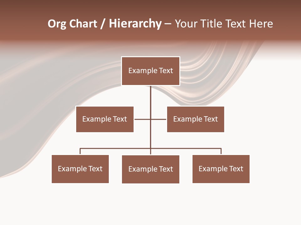 Choco Chocolate Swirl PowerPoint Template