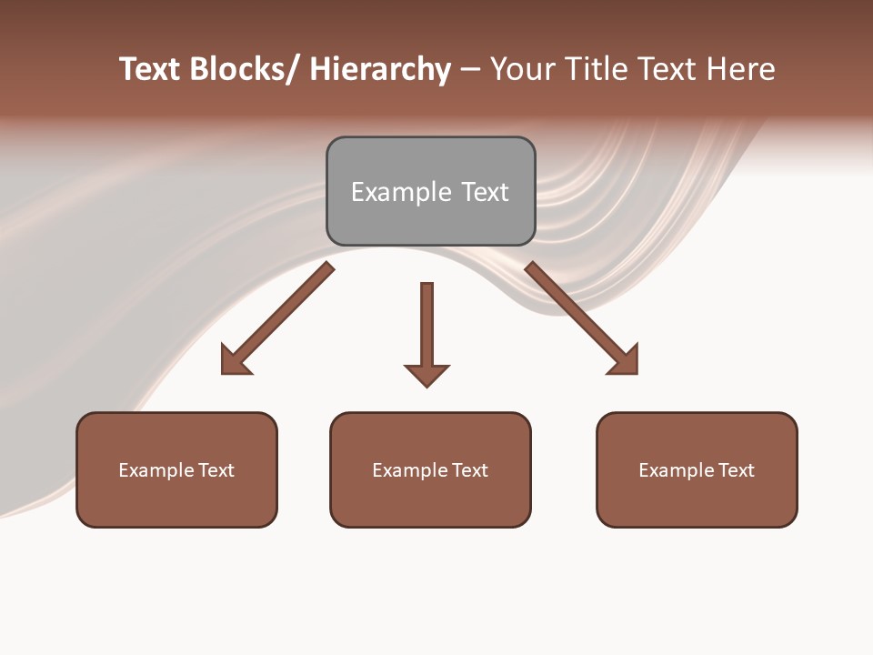 Choco Chocolate Swirl PowerPoint Template